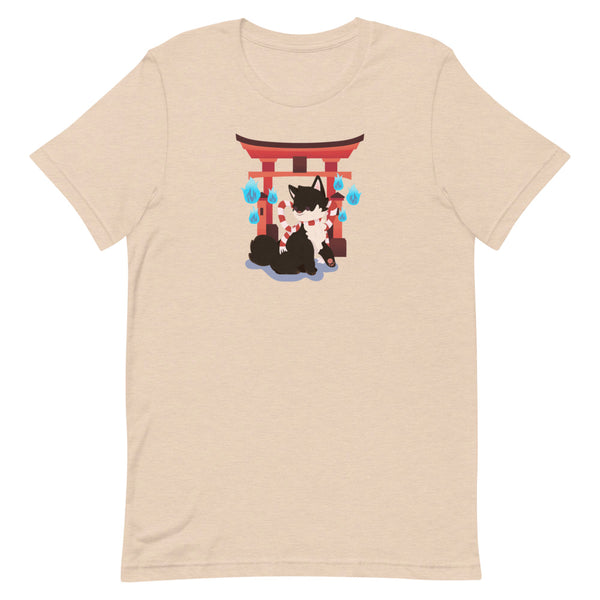 Yokai Shiba / Black and Tan Shiba Unisex T-Shirt