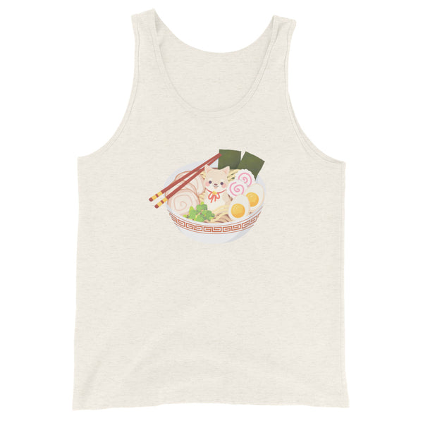 Ramen Shiba / Cream Shiba Unisex Tank Top