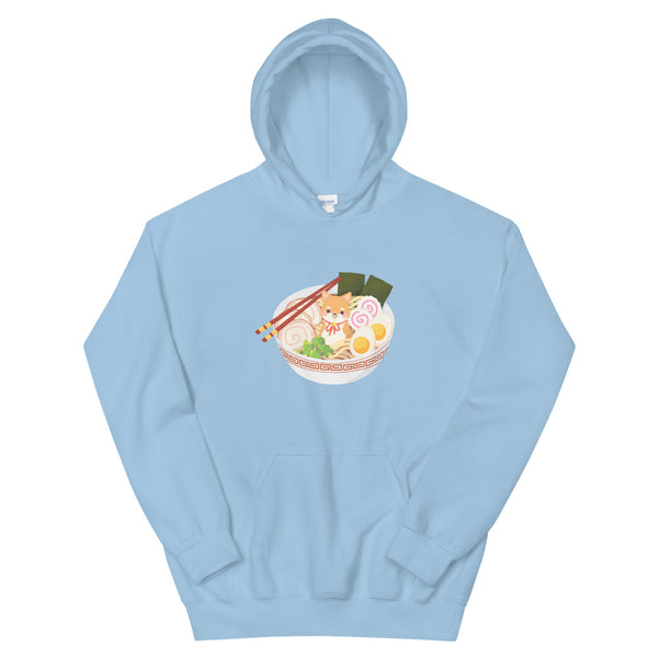 Ramen Shiba / Light Red Shiba Unisex Hoodie