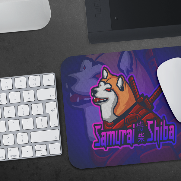 Samurai Shiba Mousepad