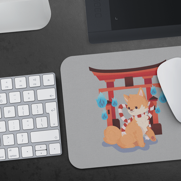 Yokai Shiba / Light Red Shiba Mousepad