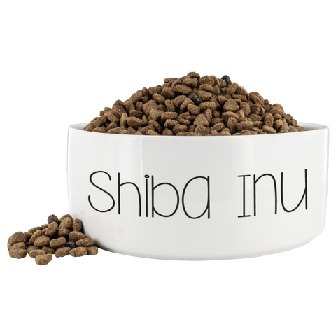 Shiba Inu Dog Bowl