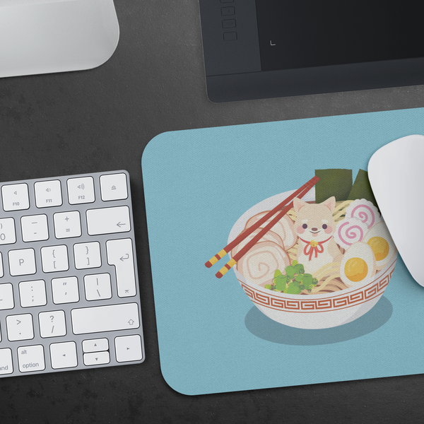 Ramen Shiba / Cream Shiba Mousepad