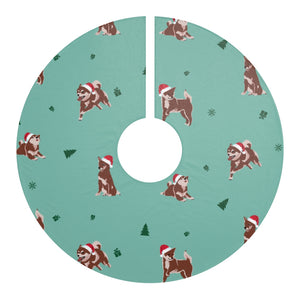 Shiba Inu Christmas / Sesame Shiba Christmas Tree Skirts