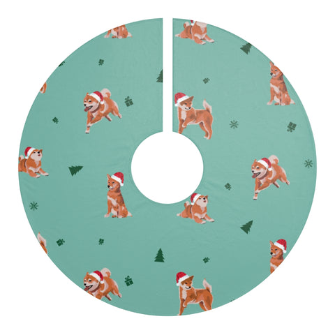 Shiba Inu Christmas / Red Shiba Christmas Tree Skirts