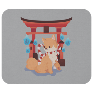 Yokai Shiba / Light Red Shiba Mousepad