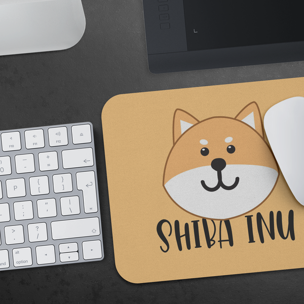 Light Red Shiba Inu Mousepad