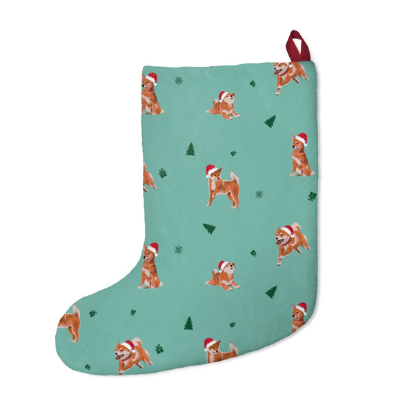 Shiba Inu Christmas / Red Shiba Christmas Stocking