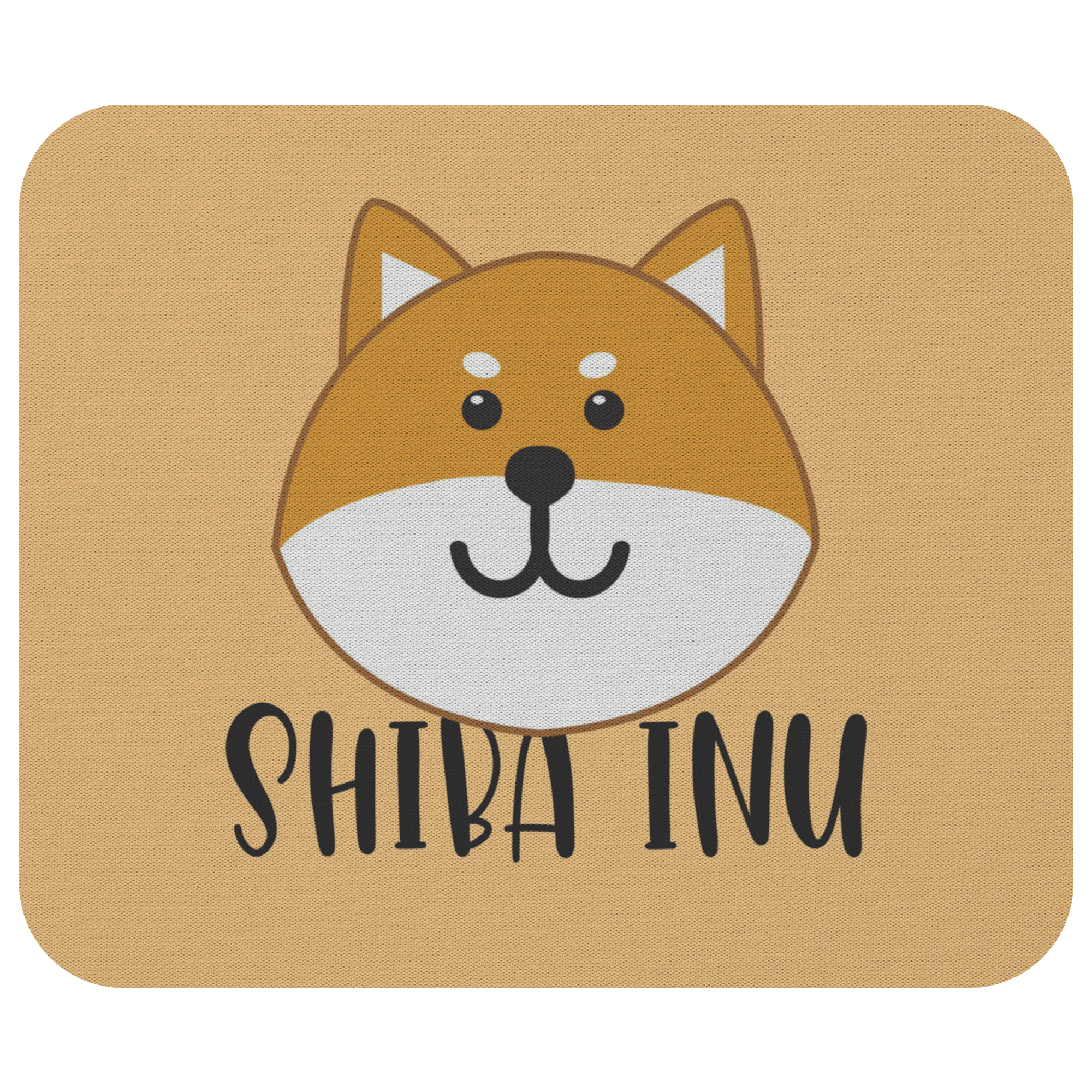 Red Shiba Inu Mousepad