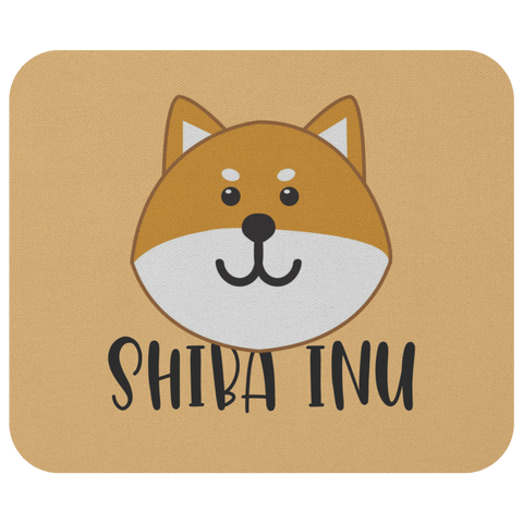 Red Shiba Inu Mousepad