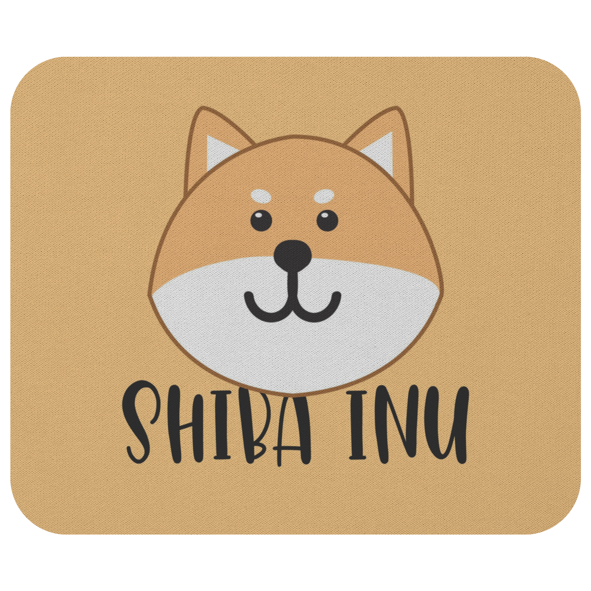 Light Red Shiba Inu Mousepad