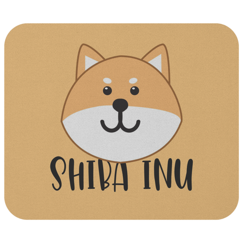 Light Red Shiba Inu Mousepad