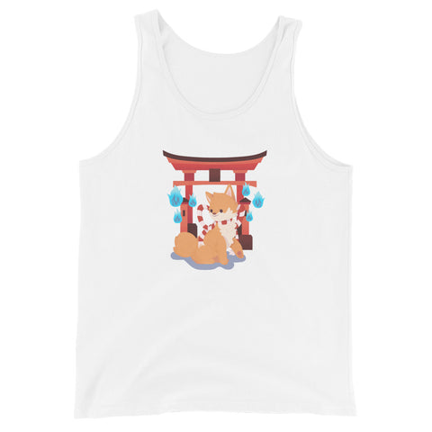 Yokai Shiba / Red Shiba Unisex Tank Top