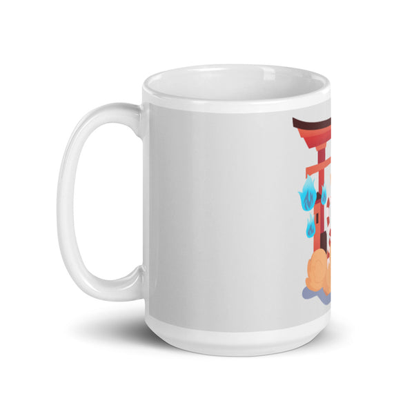 Yokai Shiba / Light Red Shiba Mug