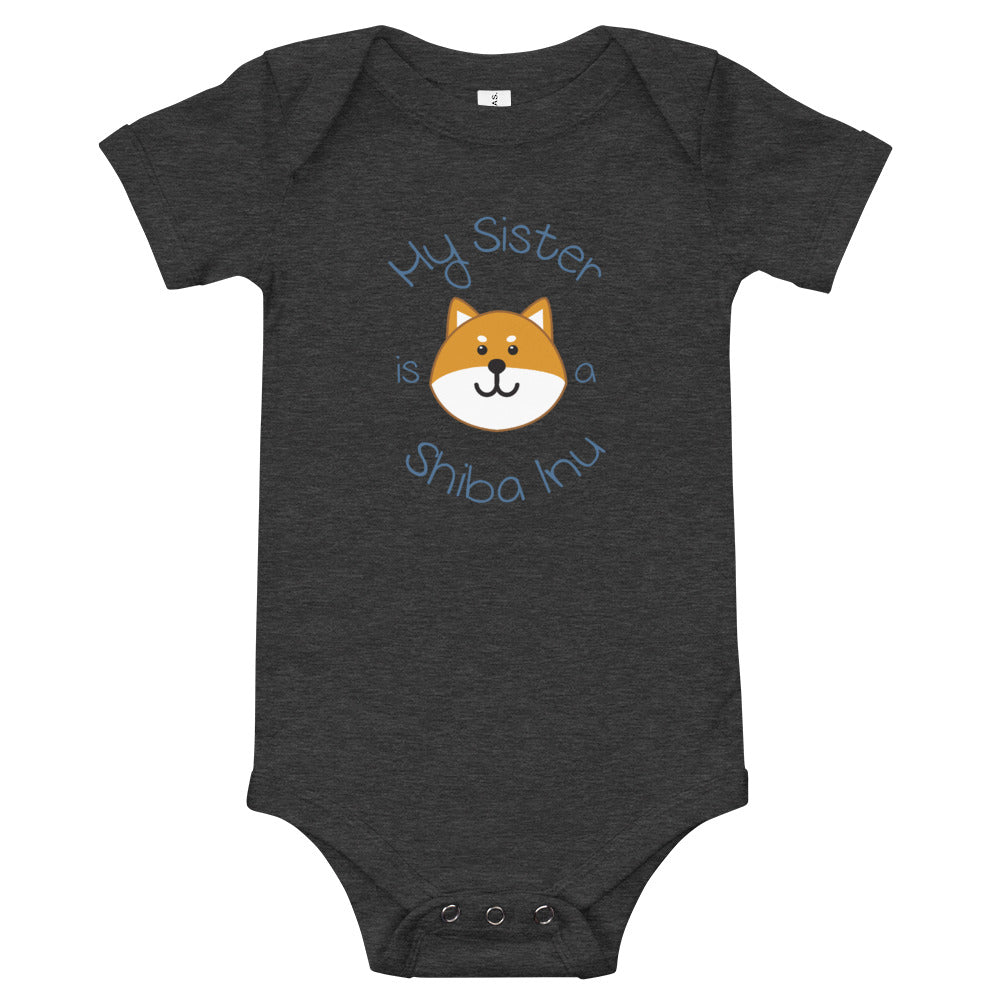 My Sister is a Shiba Inu / Red Shiba Onesie (Boy Ver.)