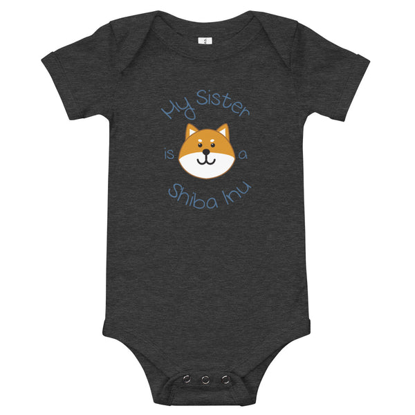 My Sister is a Shiba Inu / Red Shiba Onesie (Boy Ver.)