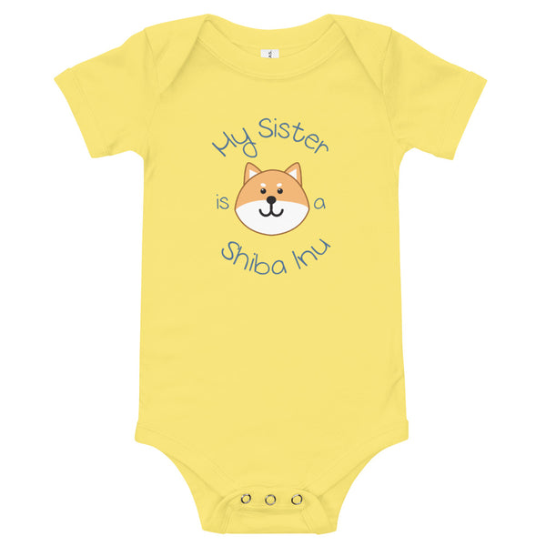 My Sister is a Shiba Inu / Light Red Shiba Onesie (Boy Ver.)