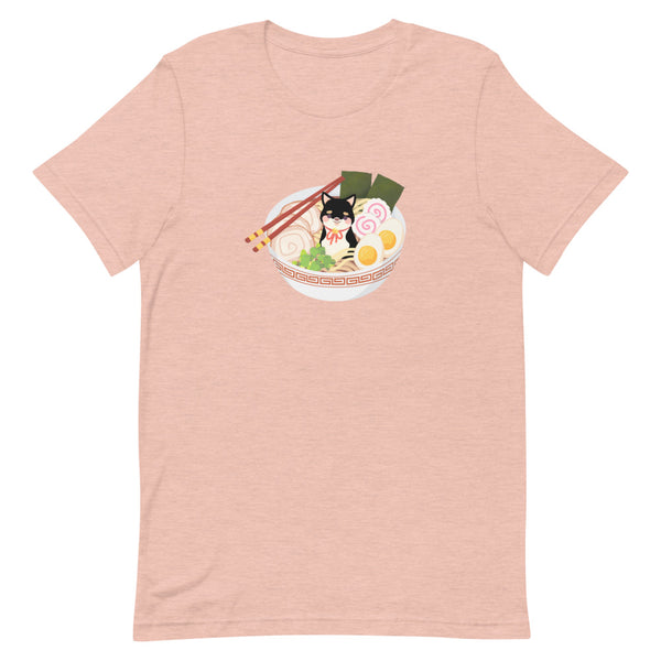 Ramen Shiba / Black and Tan Shiba Unisex T-Shirt