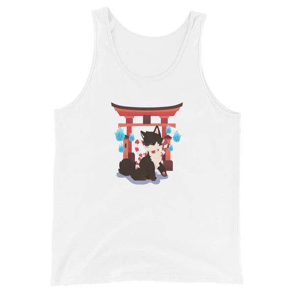 Yokai Shiba / Black and Tan Shiba Unisex Tank Top