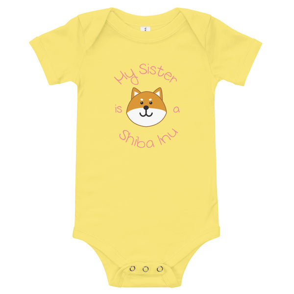 My Sister is a Shiba Inu / Red Shiba Onesie