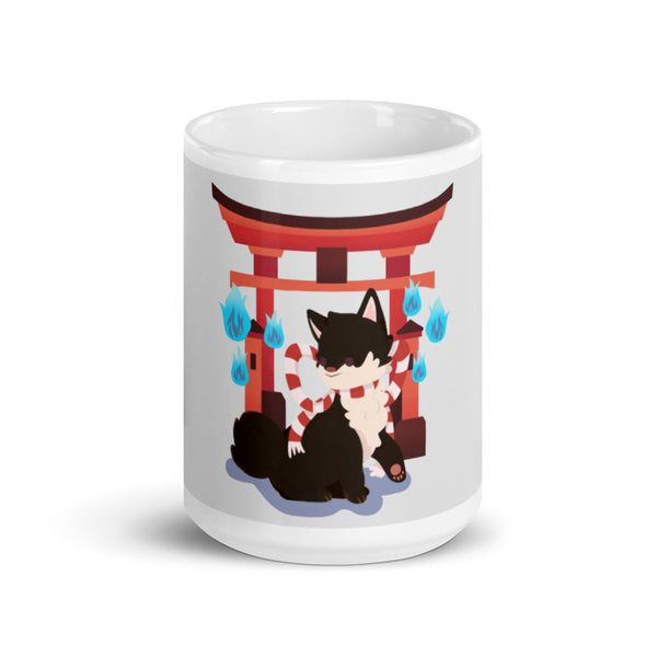 Yokai Shiba / Black and Tan Shiba Mug