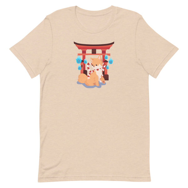 Yokai Shiba / Light Red Shiba Unisex T-Shirt