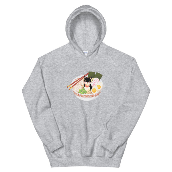 Ramen Shiba / Black and Tan Shiba Unisex Hoodie