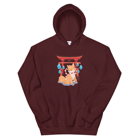 Yokai Shiba / Light Red Shiba Unisex Hoodie