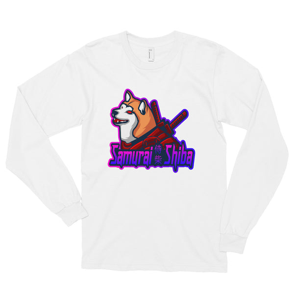 Samurai Shiba Unisex Long-Sleeve T-Shirt