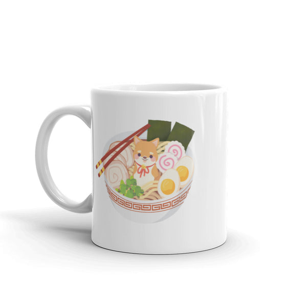 Ramen Shiba / Light Red Shiba Mug