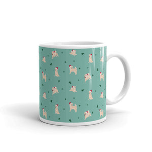 Shiba Inu Christmas / Cream Shiba Mug