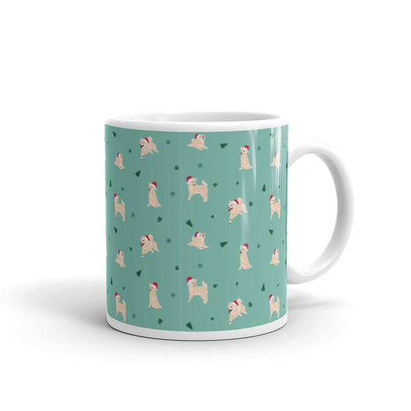 Shiba Inu Christmas / Cream Shiba Mug