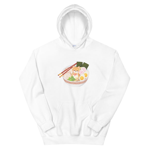 Ramen Shiba / Light Red Shiba Unisex Hoodie