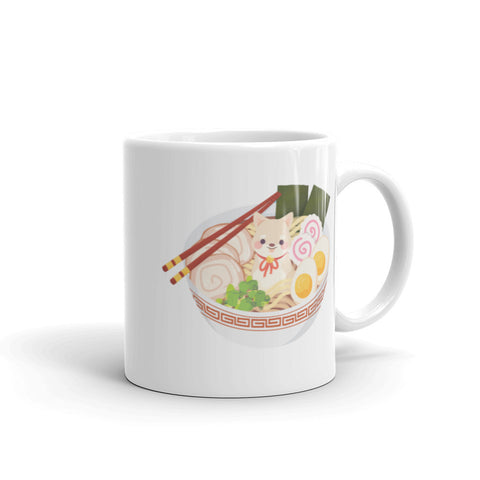 Ramen Shiba / Cream Shiba Mug