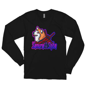 Samurai Shiba Unisex Long-Sleeve T-Shirt