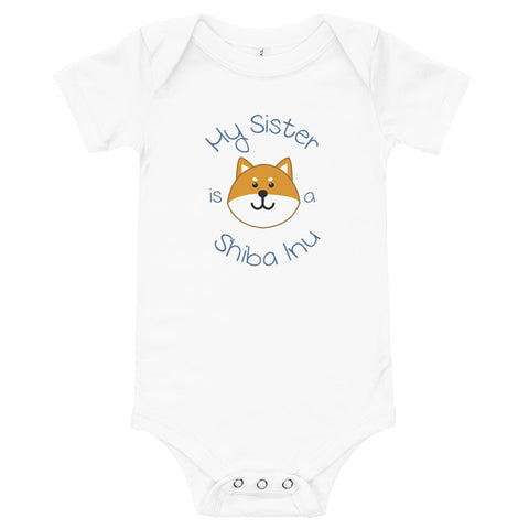 My Sister is a Shiba Inu / Red Shiba Onesie (Boy Ver.)