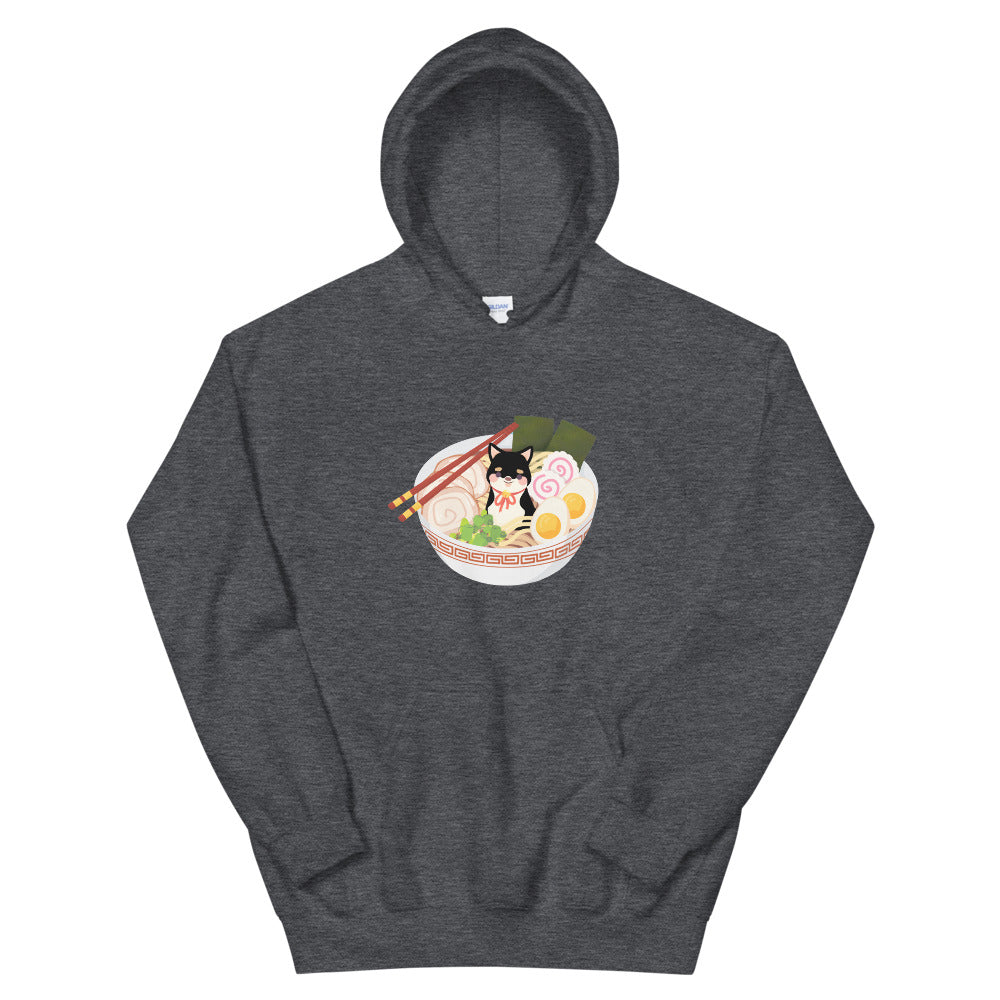 Ramen Shiba / Black and Tan Shiba Unisex Hoodie