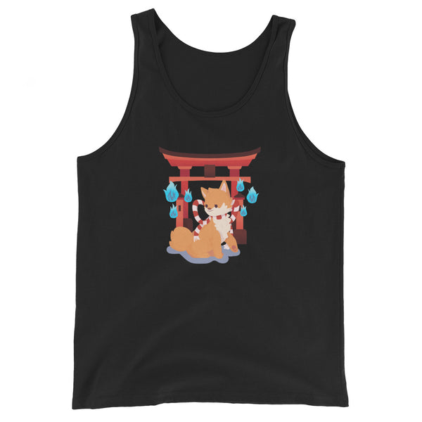 Yokai Shiba / Red Shiba Unisex Tank Top