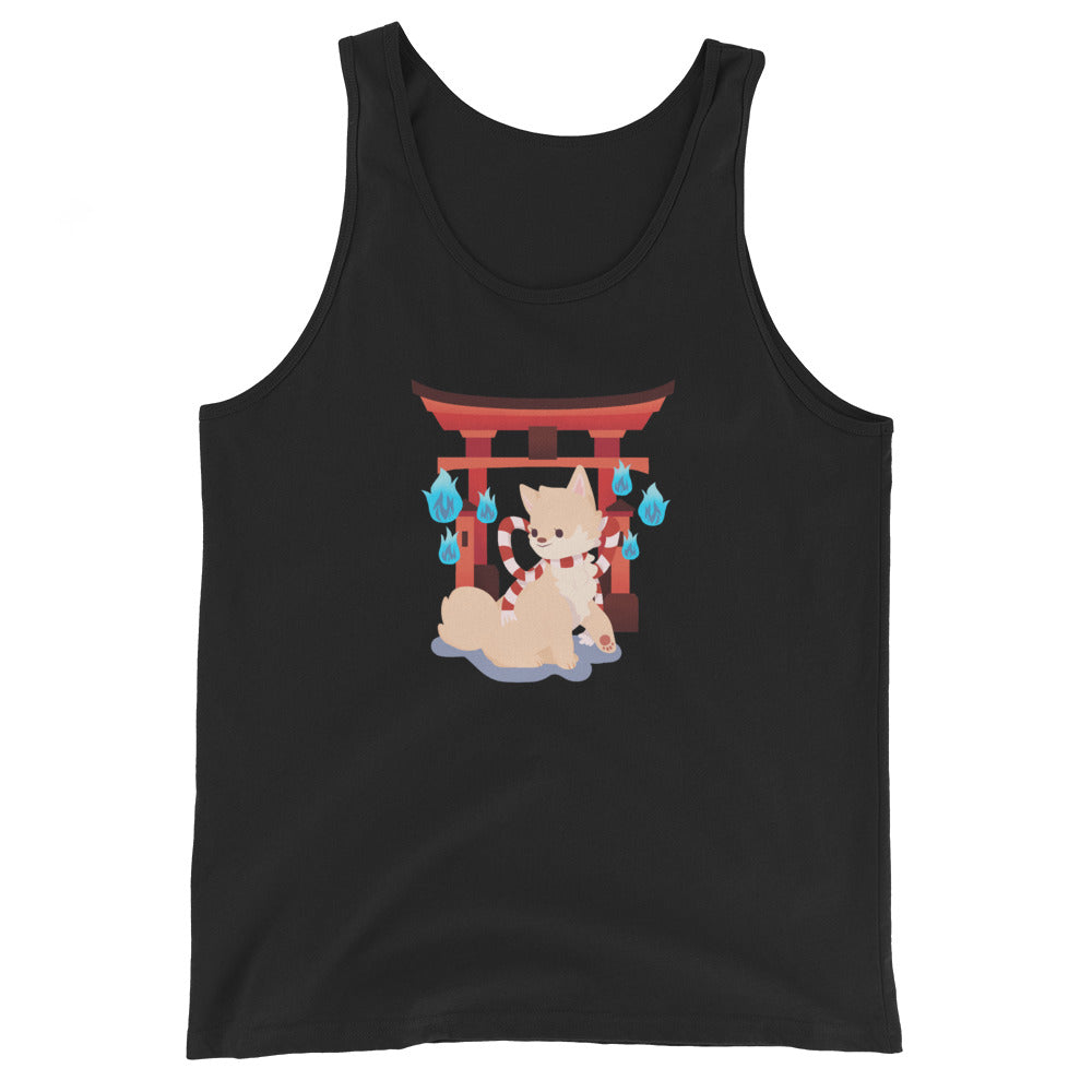 Yokai Shiba / Cream Shiba Unisex Tank Top