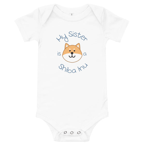 My Sister is a Shiba Inu / Light Red Shiba Onesie (Boy Ver.)