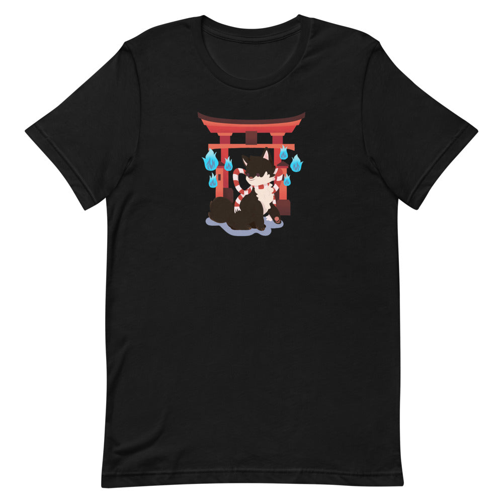 Yokai Shiba / Black and Tan Shiba Unisex T-Shirt