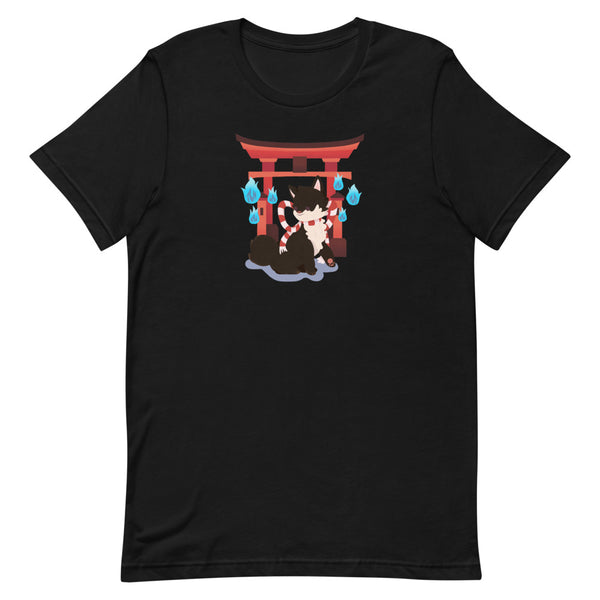 Yokai Shiba / Black and Tan Shiba Unisex T-Shirt