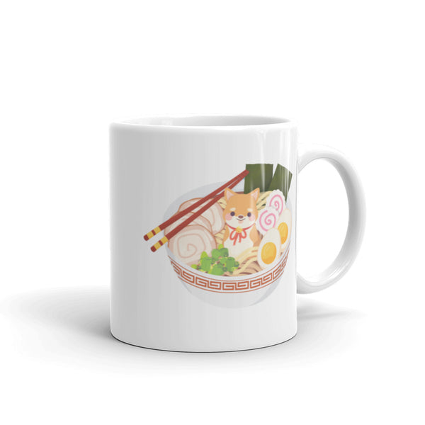 Ramen Shiba / Light Red Shiba Mug