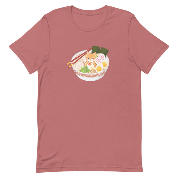 Ramen Shiba/ Light Red Shiba Unisex T-Shirt