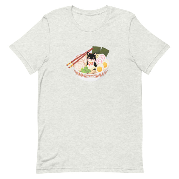 Ramen Shiba / Black and Tan Shiba Unisex T-Shirt