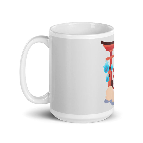 Yokai Shiba / Cream Shiba Mug