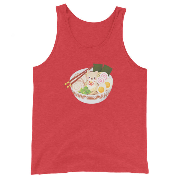 Ramen Shiba / Cream Shiba Unisex Tank Top