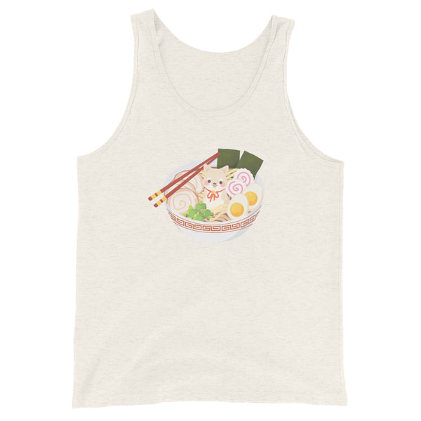 Ramen Shiba / Cream Shiba Unisex Tank Top