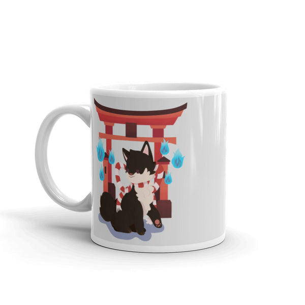 Yokai Shiba / Black and Tan Shiba Mug