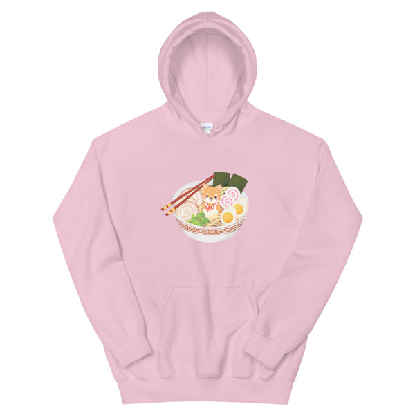 Ramen Shiba / Light Red Shiba Unisex Hoodie